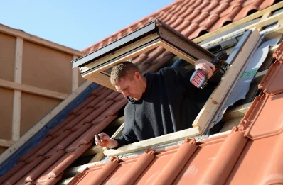 Pose de fenêtres de toit Velux à Auxant